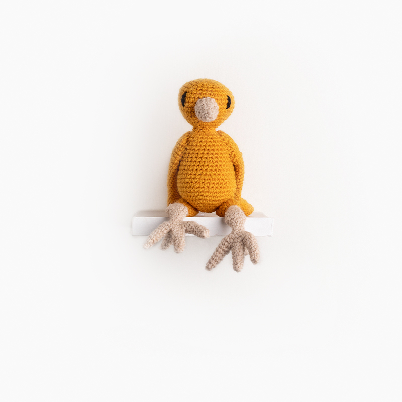 canary crochet amigurumi project pattern kerry lord Edward's menagerie